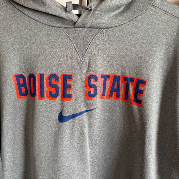 Boise State Nike Hoodie – Medium Therman Pullove - Picture 3 of 6